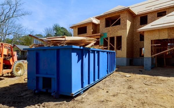 we provide a variety of sizes of construction dumpsters to fit your project needs